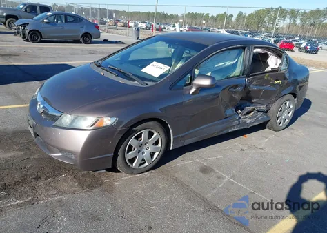 2010 Honda Civic Lx из США, поврежденный, VIN 2HGFA1F58AH562940